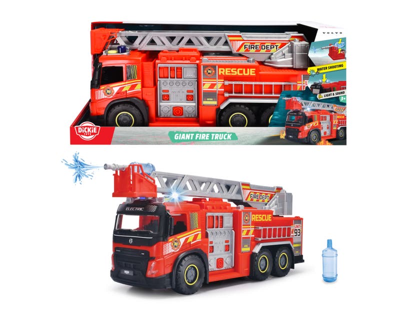 Dickie Toys Volvo FMX brannbil, 57 cm