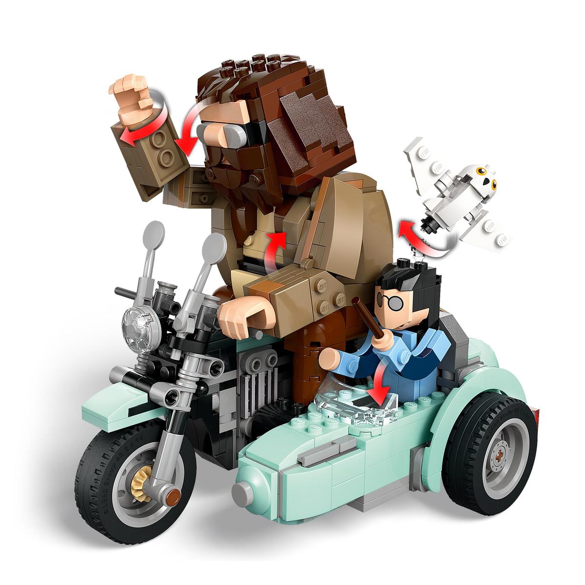 LEGO Harry Potter TM 76443, Hagrids og Harrys motorsykkeltur