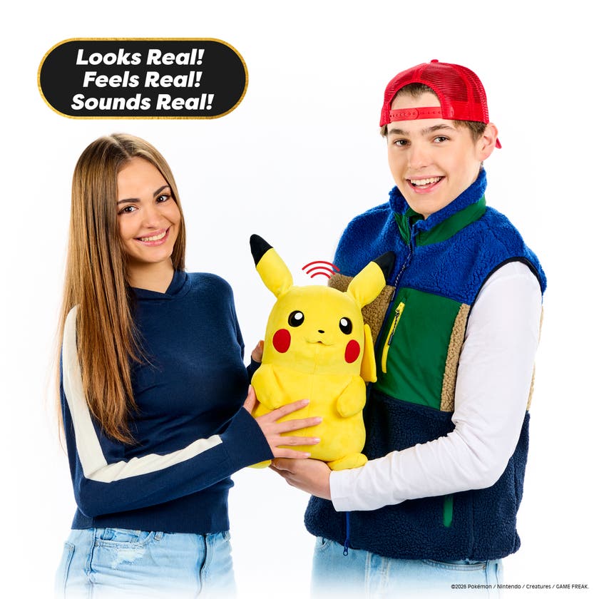 Puppetronic Real FX Pokemon Pikachu 40 cm