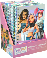 WOW Generation, A5 Innbundet Notatbok, 80 Ark