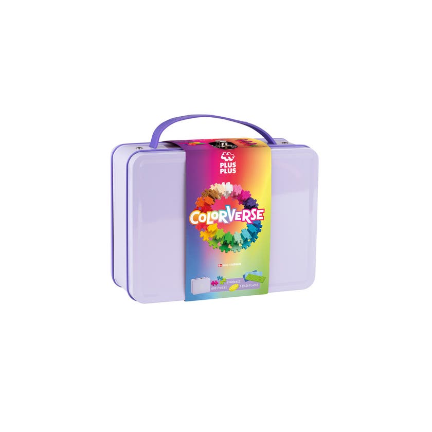 Plus-Plus Colorverse Metallkoffert
