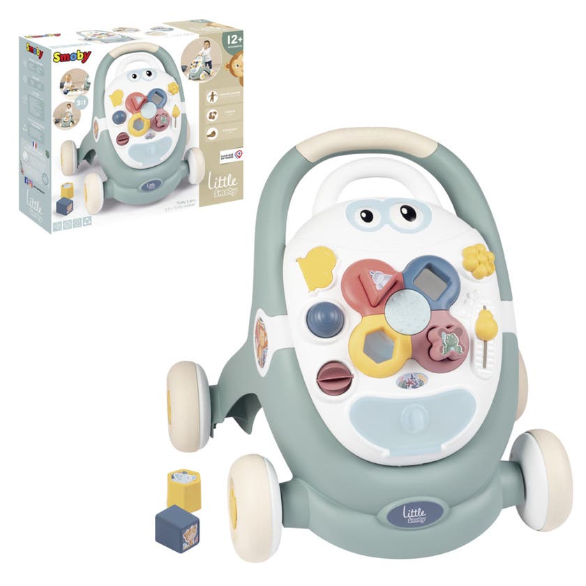 Smoby 3 i 1 Trotty Walker gåvogn