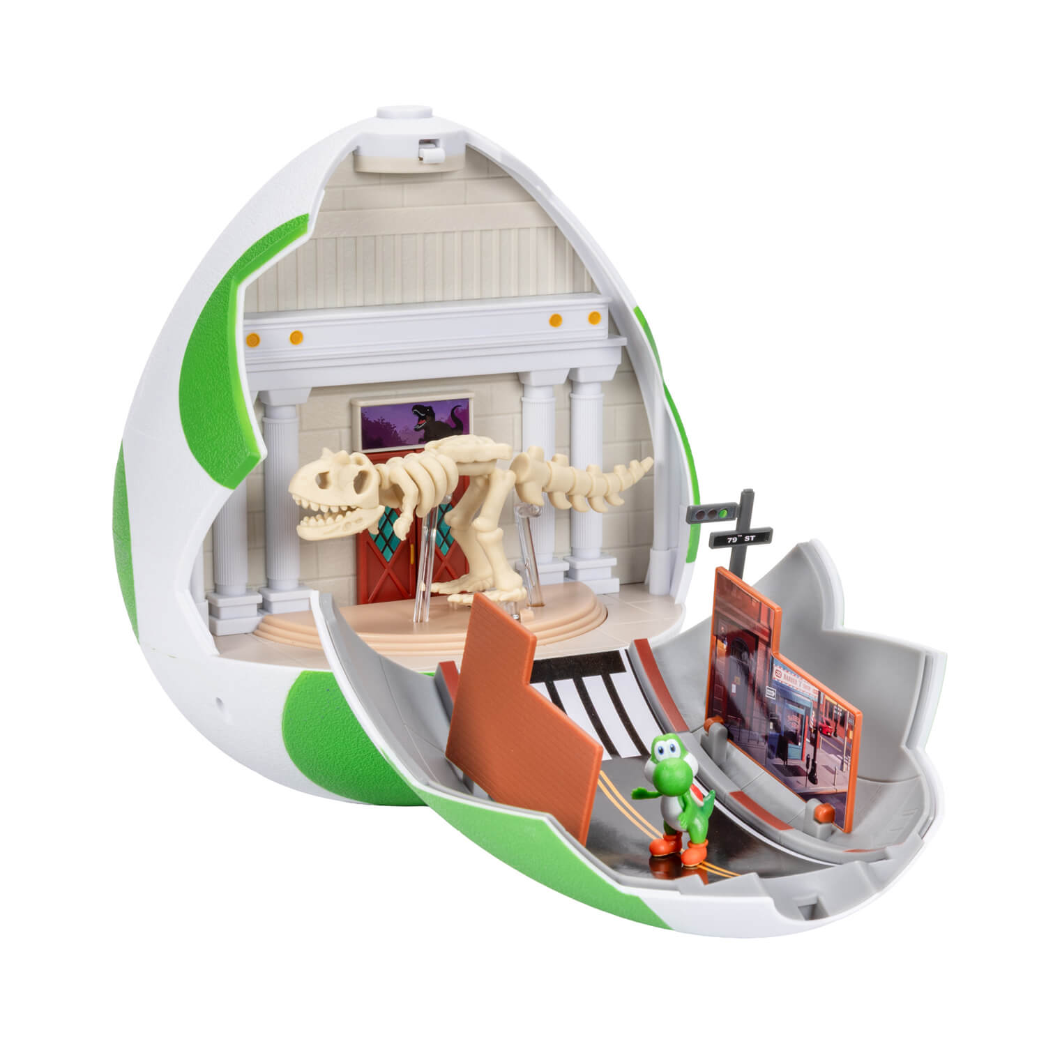 Mario Galaxy Movie Yoshi Egg Playset – 2-sidig lekesett
