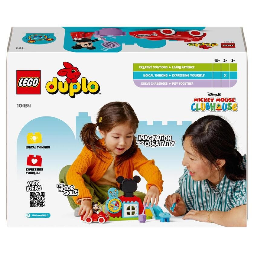 LEGO DUPLO Disney TM DUPLO® | Disney 10454, Mikke Mus klubbhus & bil