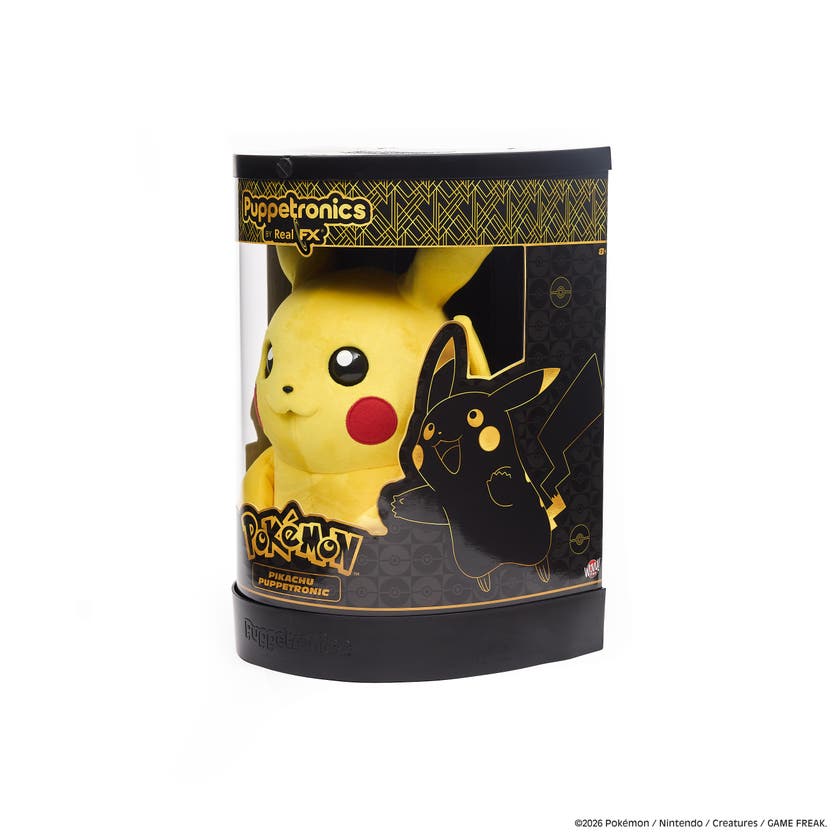 Puppetronic Real FX Pokemon Pikachu 40 cm