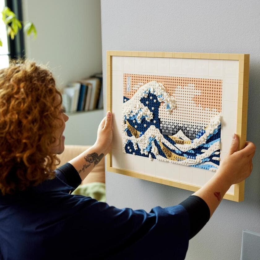 LEGO Art 31208, Hokusai – Under bølgen utenfor Kanagawa