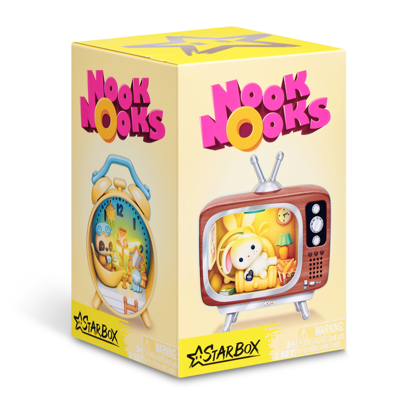 Star Box Nook Nooks - LED-opplyste samlefigurer