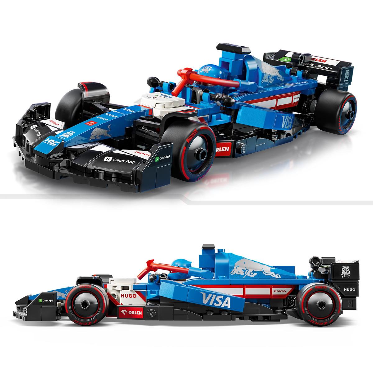 LEGO Speed Champions 77246, Visa Cash App RB VCARB 01 F1® Løpsbil