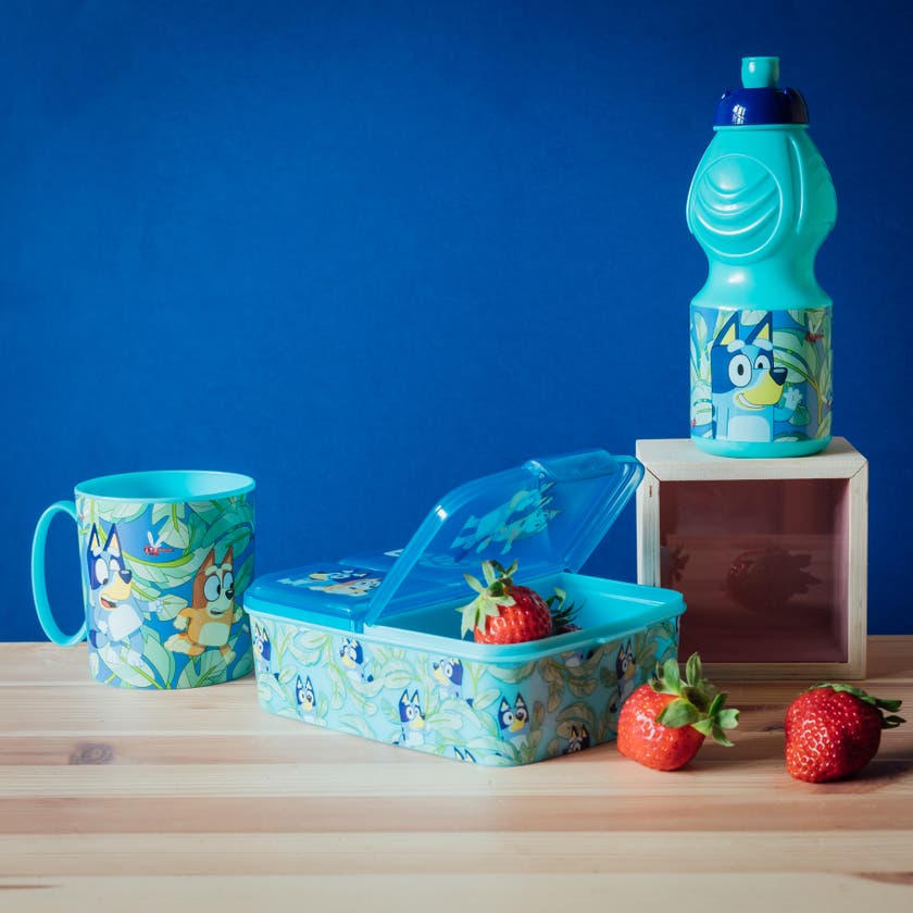 BLUEY Matboks med rom, 18x13 cm