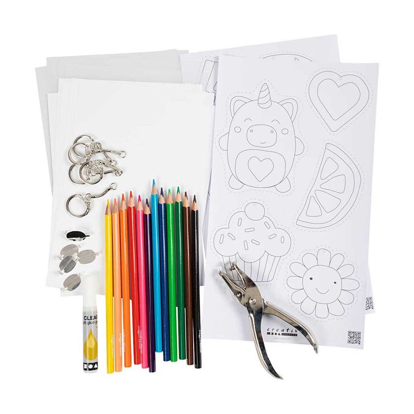 Diy Mix Krympeplastark, Tilbehør, 1 Pakke.