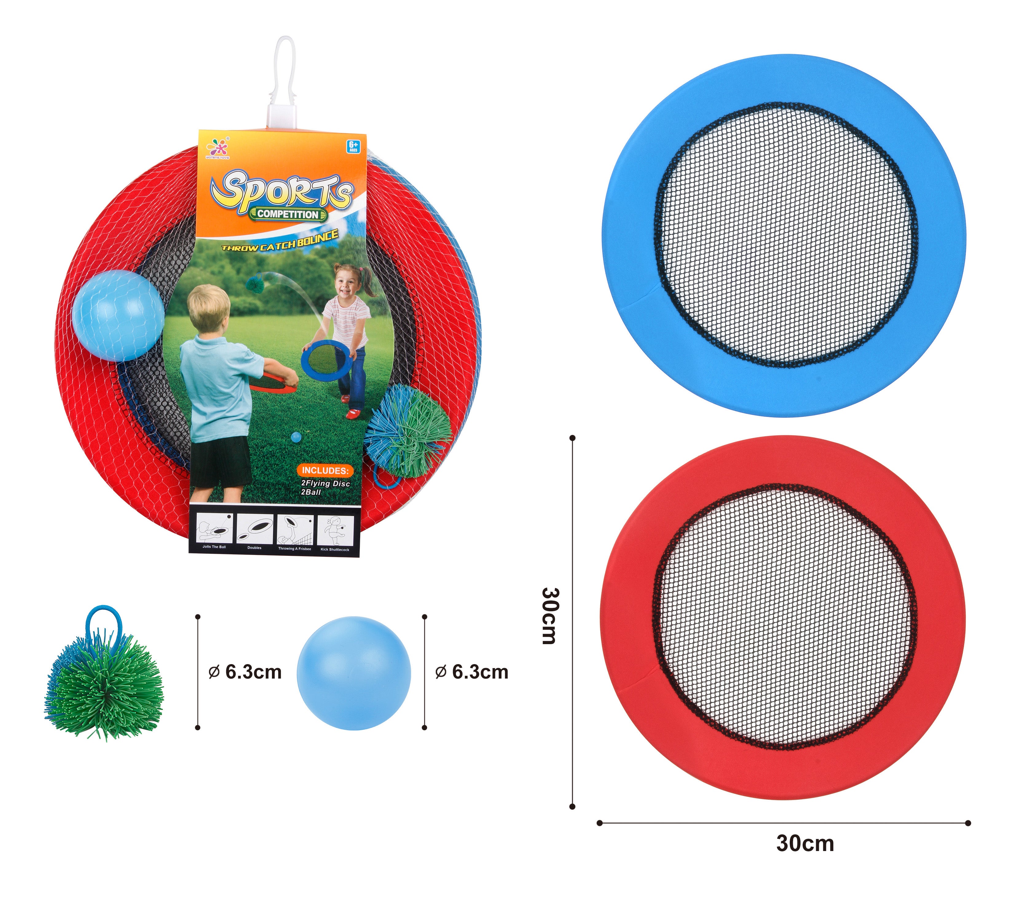 Lekesett Nett Studs/Frisbee 29 cm
