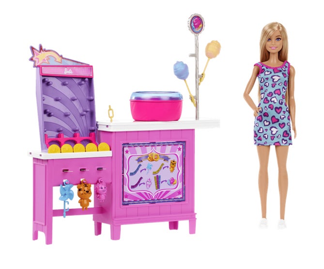 Barbie Mysteries Cotton Candy & Games Playset