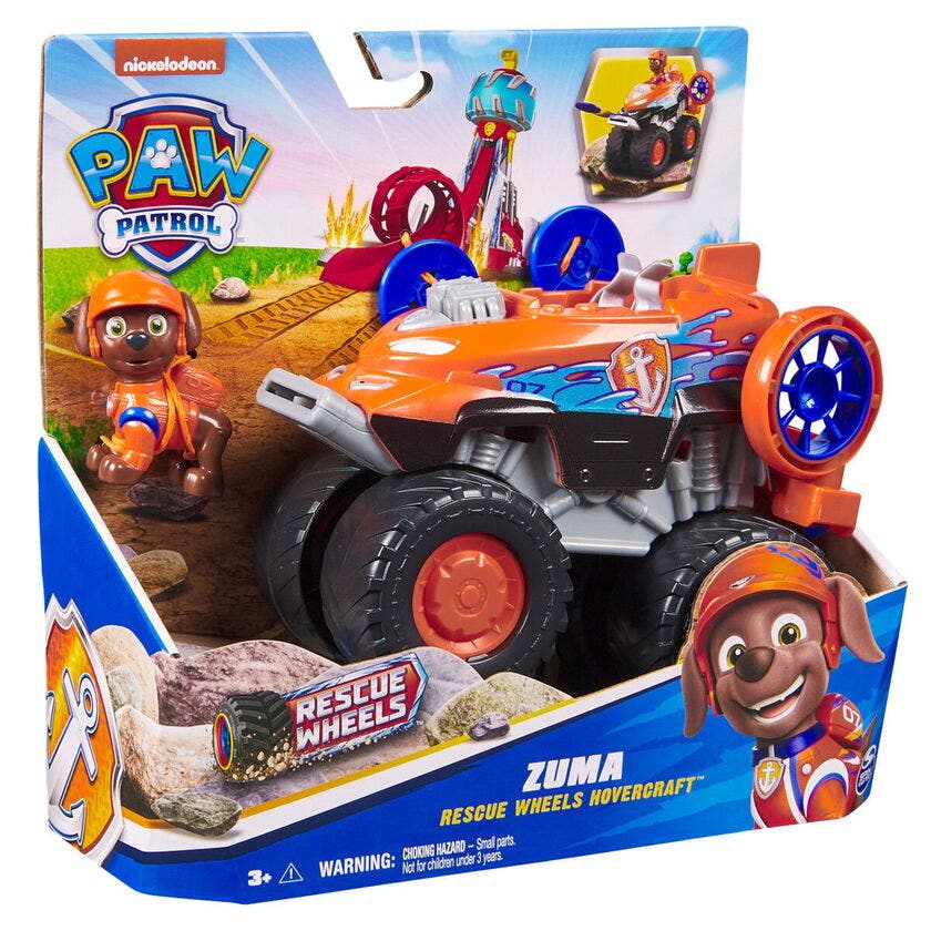 Paw Patrol, Rescue Wheels-tema kjøretøy, Zuma
