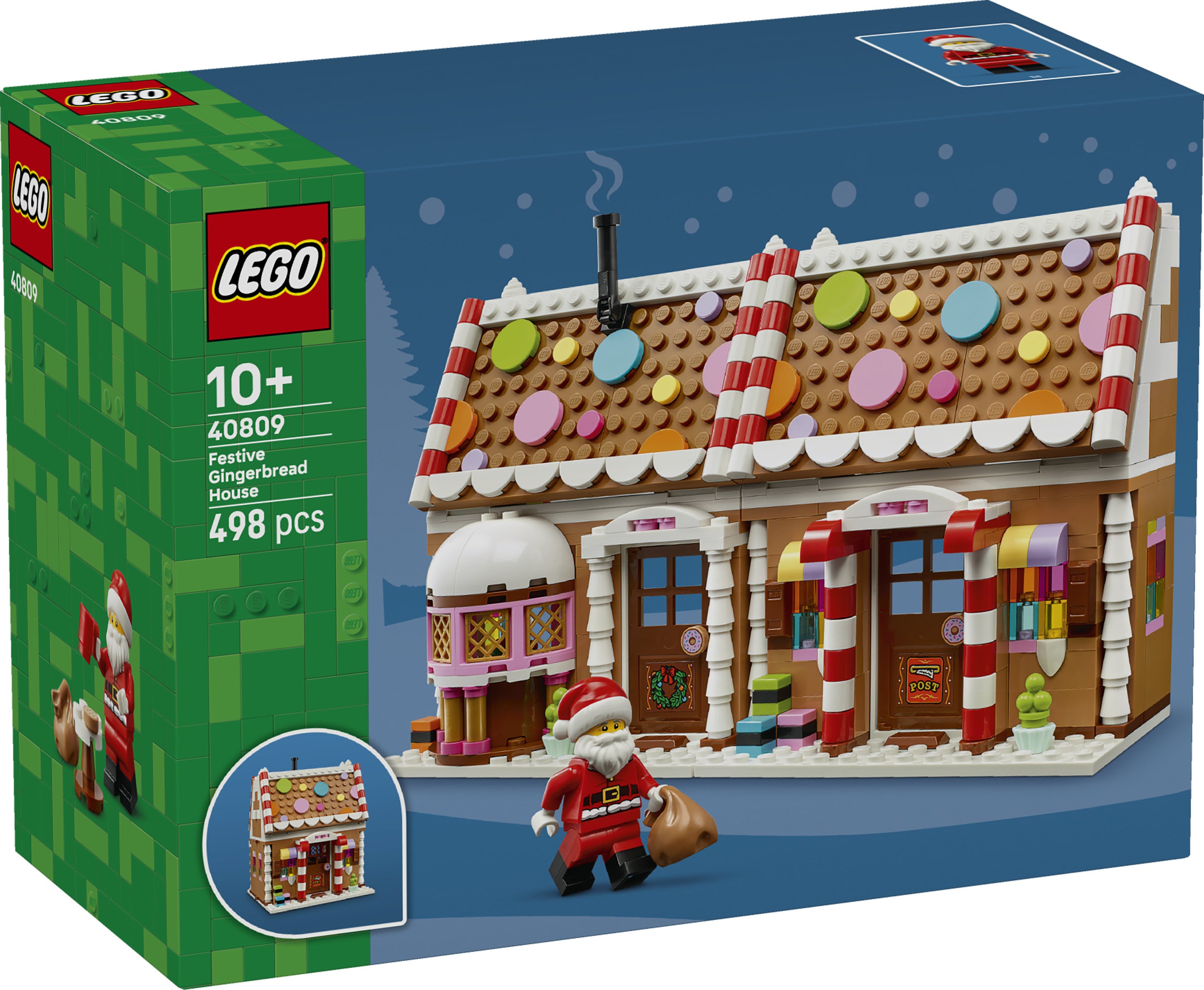 LEGO® Iconic Julepepperkakshus 40809