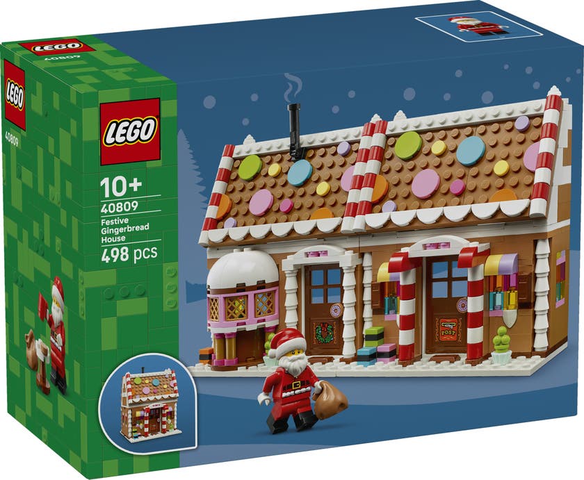 LEGO® Iconic Julepepperkakshus 40809