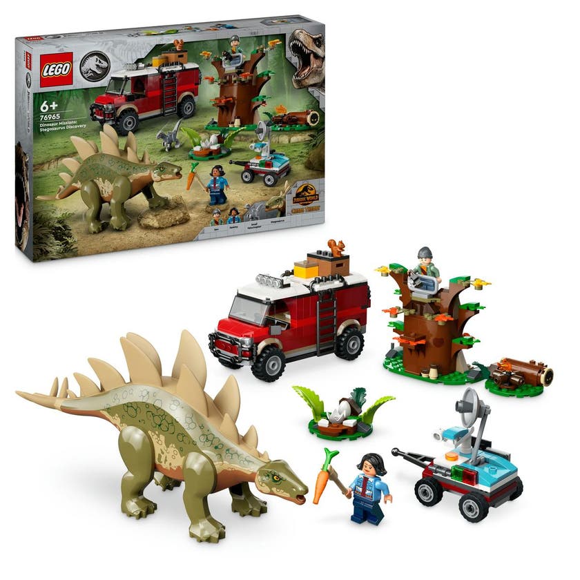 LEGO Jurassic World 76965, Dinosauroppdrag: stegosaurusoppdagelse