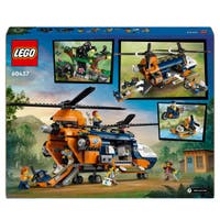 LEGO City 60437, Jungelhelikopter og baseleir