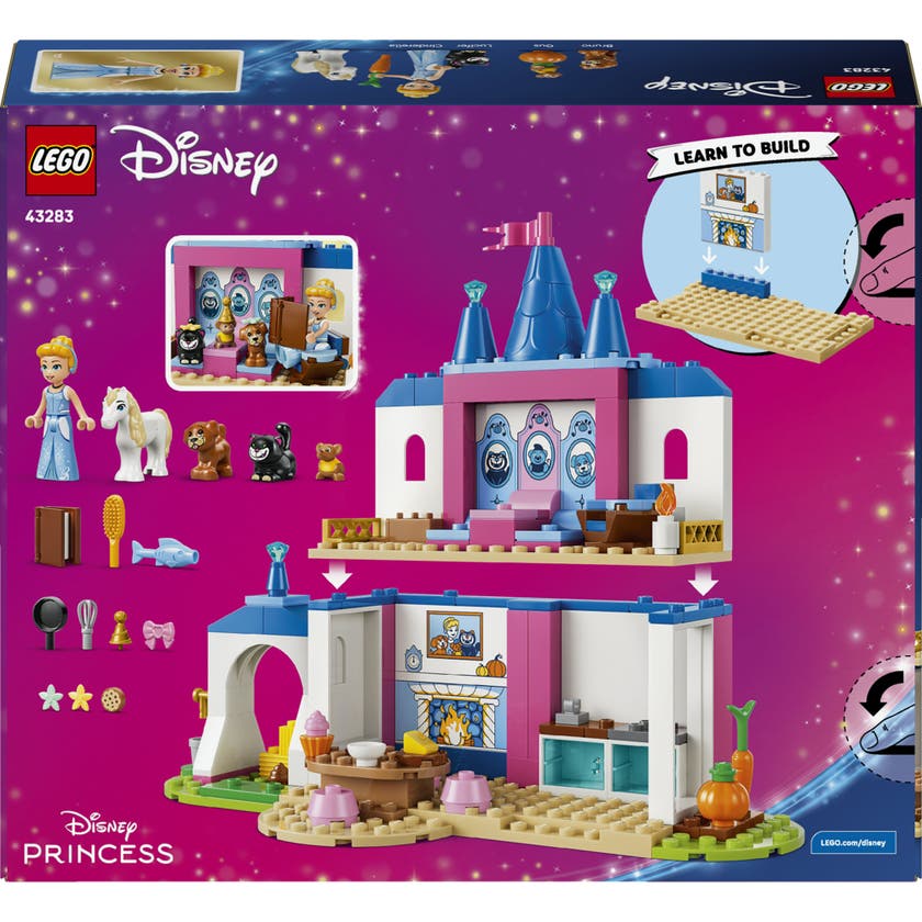 LEGO® ǀ Disney Princess Slott med Askepott og dyrevennene 43283