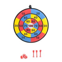 Dartskive med borrelås 3 baller og 3 piler – Kids Sports