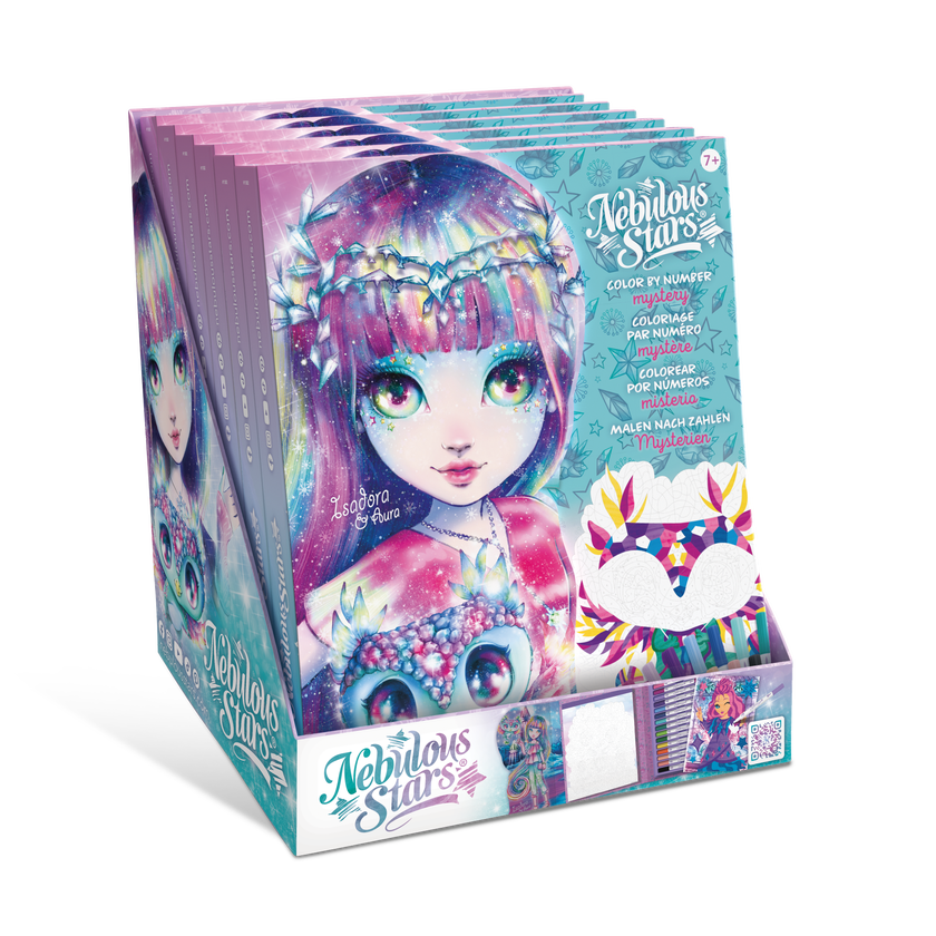 Nebulous Stars Color by Number Maleboka