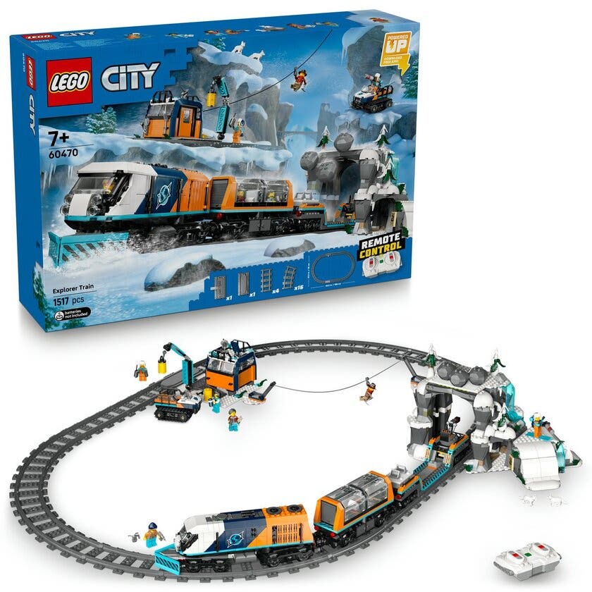 LEGO City 60470, Polarforskerens arktiske ekspresstog