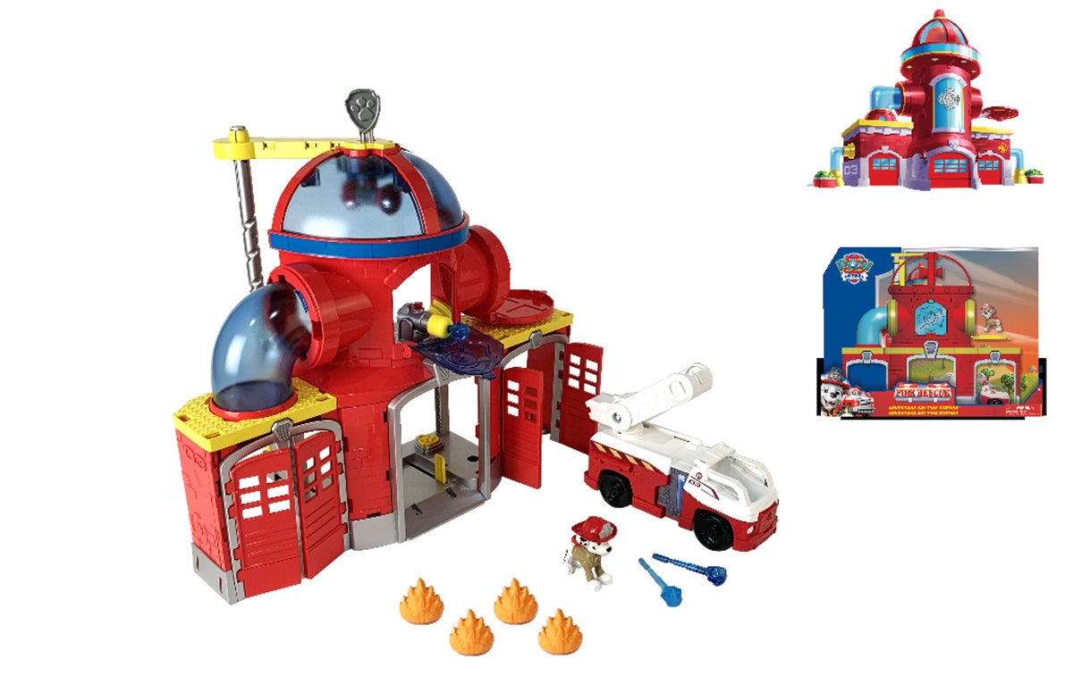Paw Patrol Fire Rescue Fire Station Playset