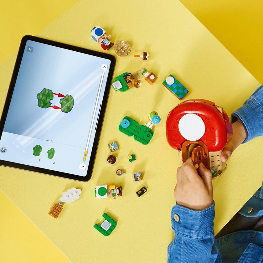 LEGO Super Mario 72041, Fest i Toads hus