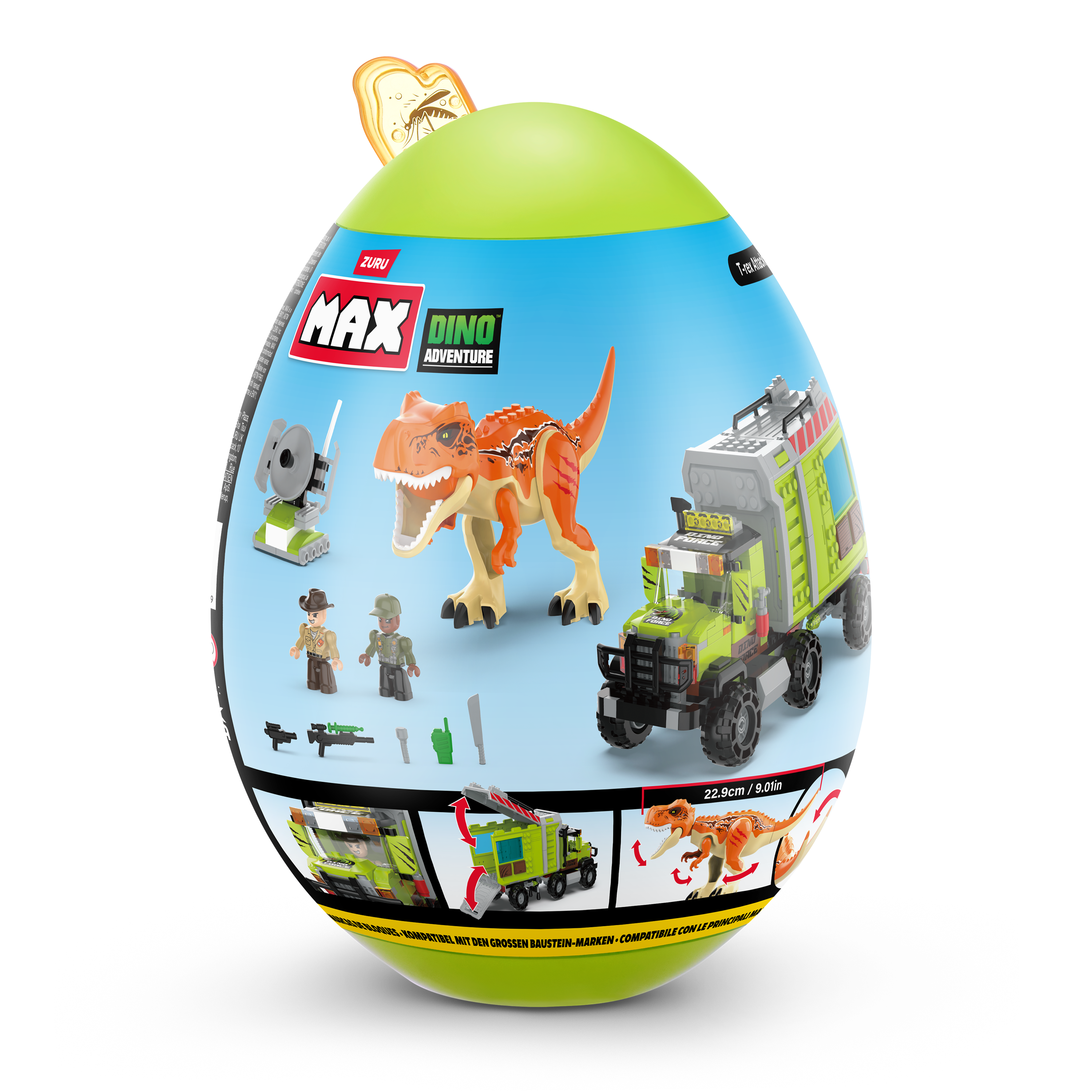 ZURU Max, Dino Adventure 310 deler