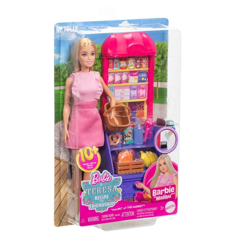 Barbie Oppskrift på Vennskap Malibu Shopping-sett