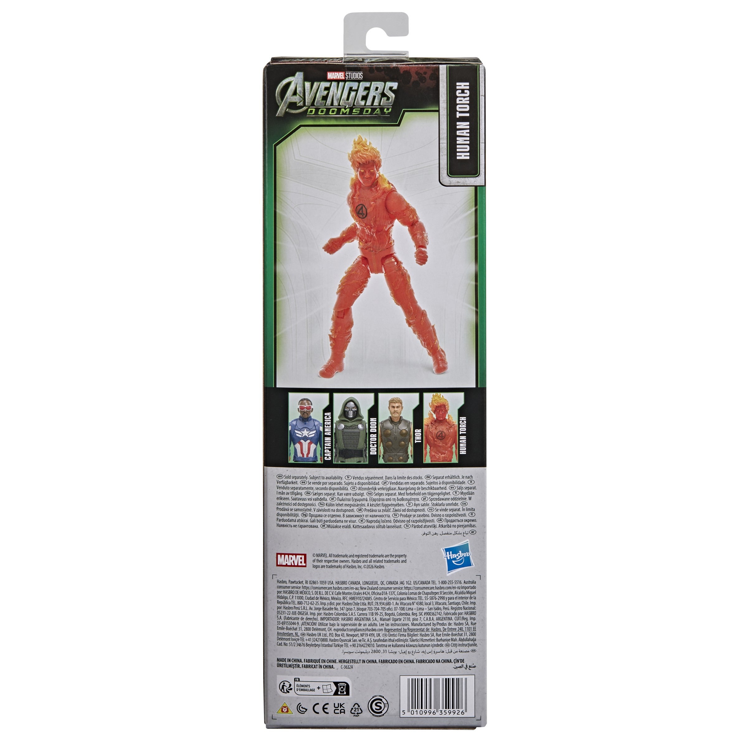 Marvel Avengers Human Torch-actionfigur