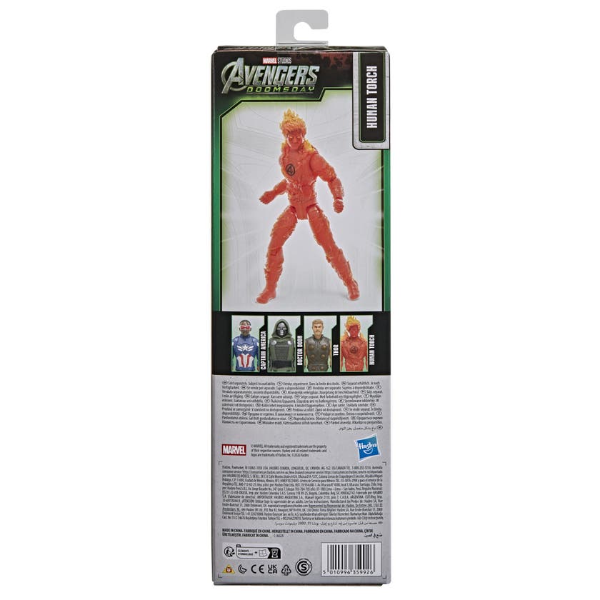 Marvel Avengers Human Torch-actionfigur