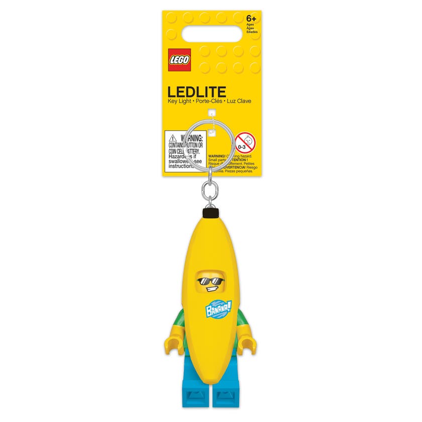 BANANA GUY Key Light: nøkkelring med LED-lys