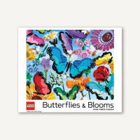 LEGO® Sommerfugler og blomster puslespill med 1000 deler