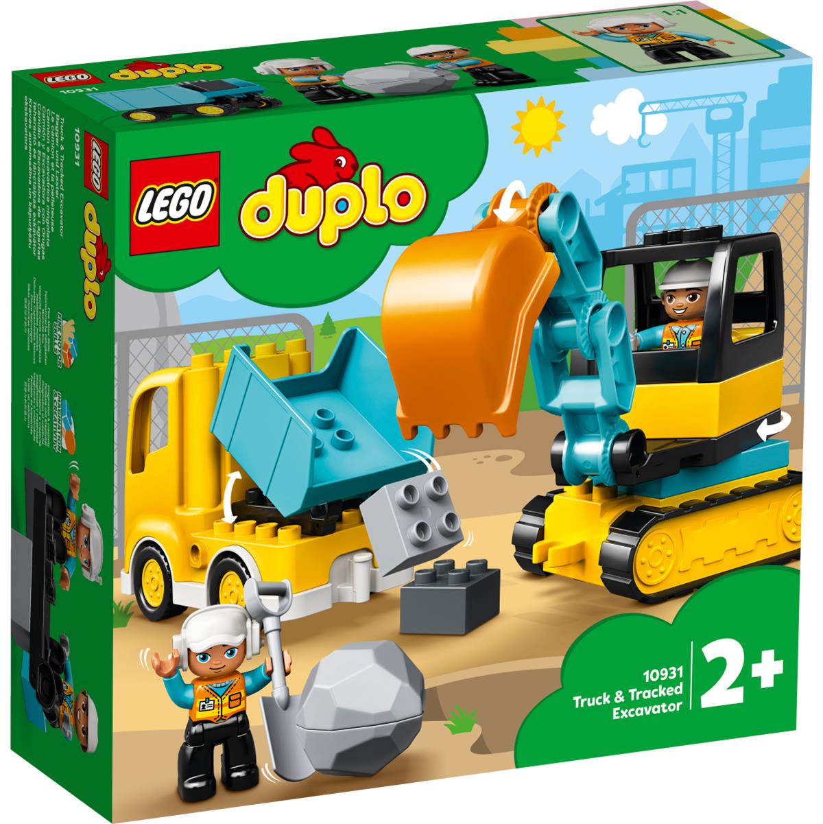 LEGO Duplo 10931, Lastebil og gravemaskin