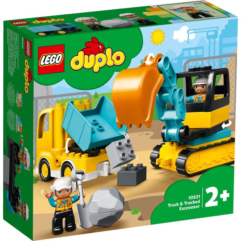 LEGO Duplo 10931, Lastebil og gravemaskin