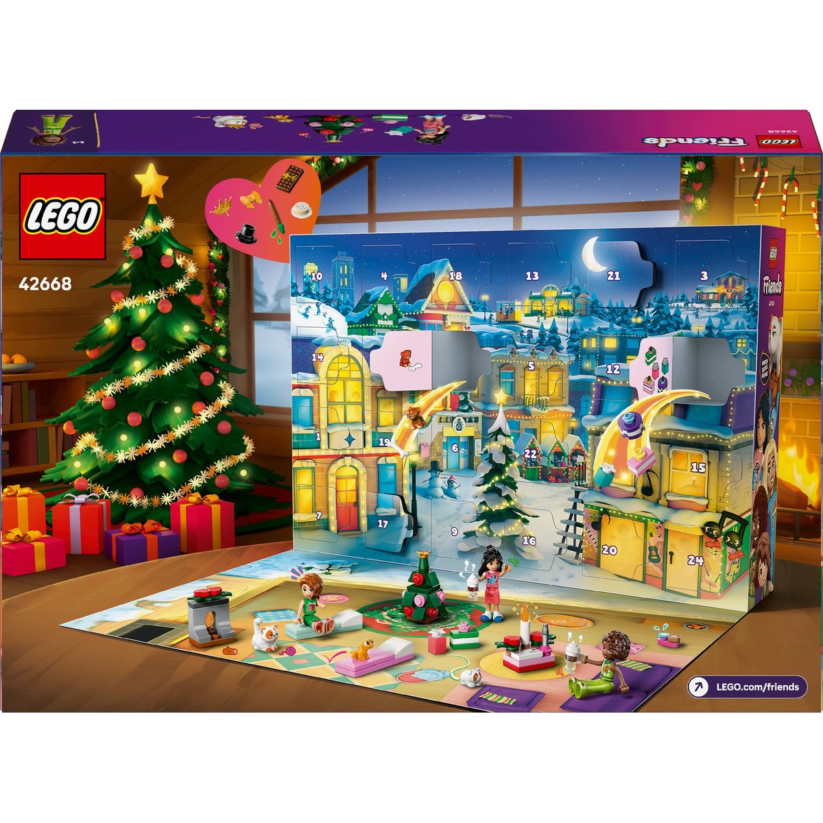 LEGO Friends 42668, adventskalender 2025