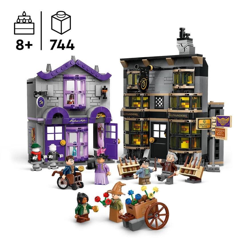 LEGO Harry Potter 76439, Ollivanders & Madam Malkins klær