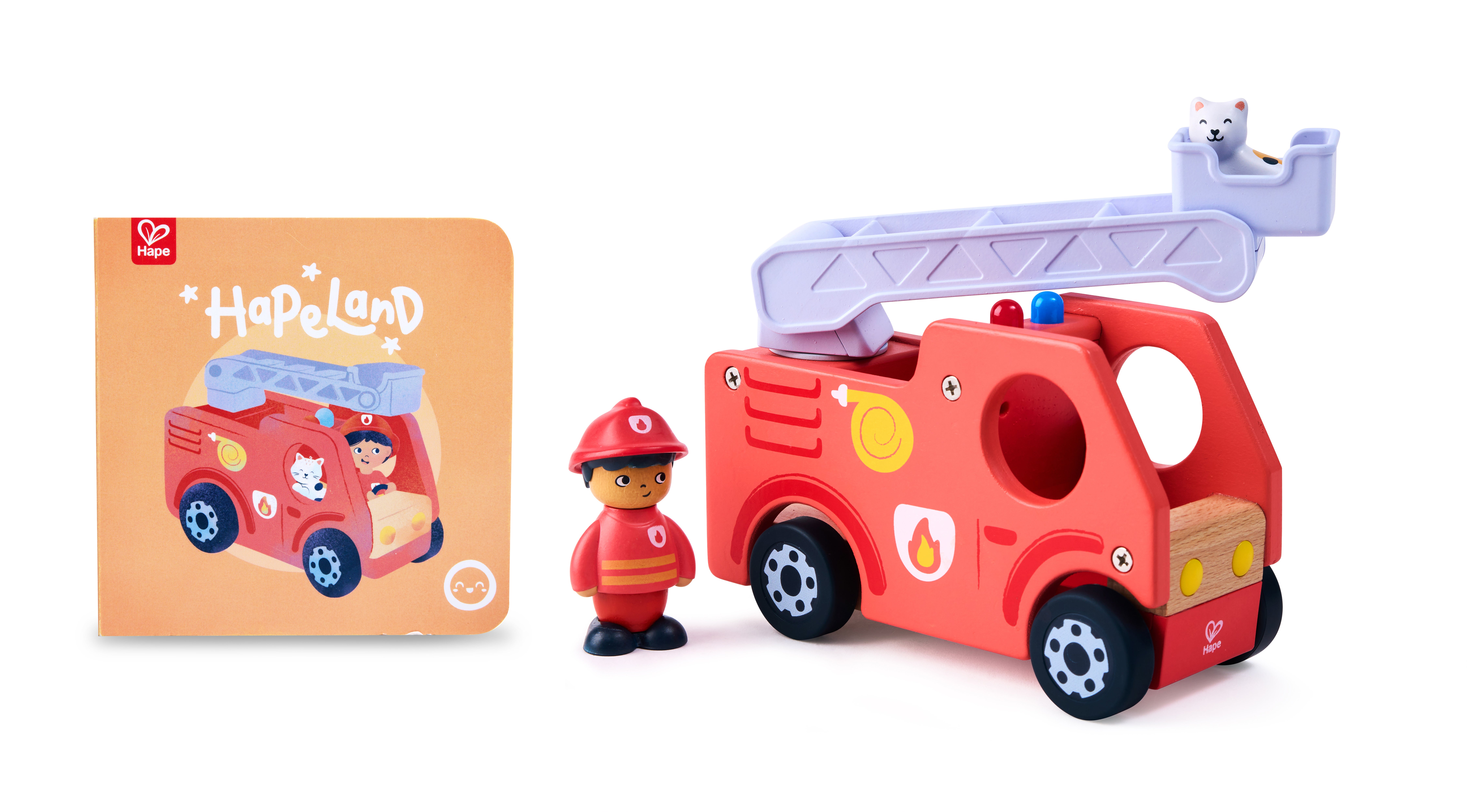 Hape The Roaring Fire Truck With Sound