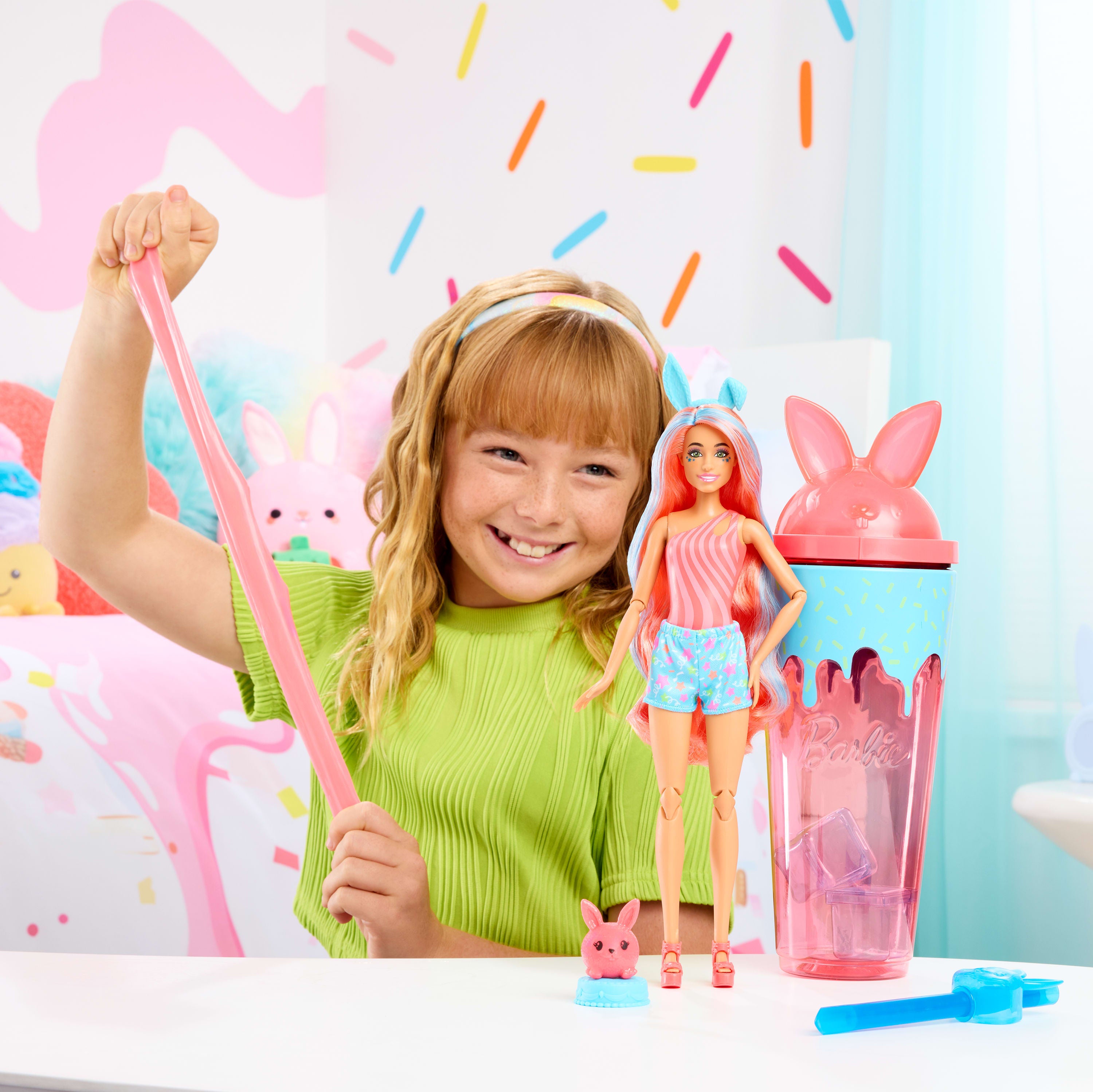 Barbie Pop Reveal Shakes Series Bright Bunny-dukke