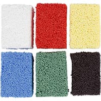 Soft Foam, standardfarger, 6x10 g