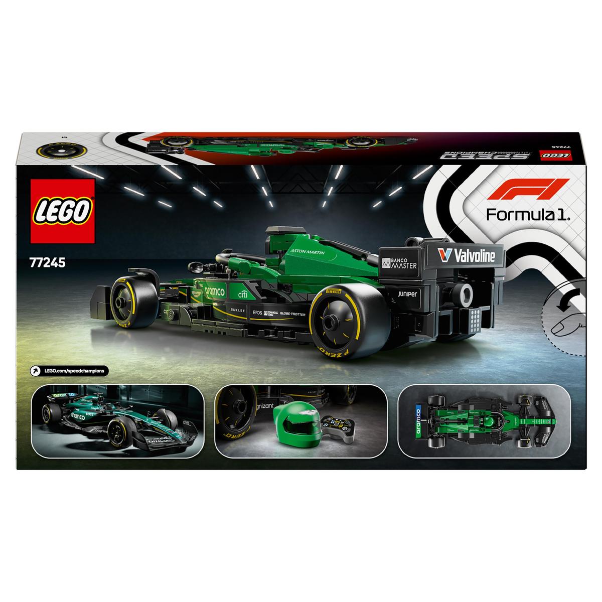 LEGO Speed Champions 77245, Aston Martin Aramco F1® AMR24 Racingbil