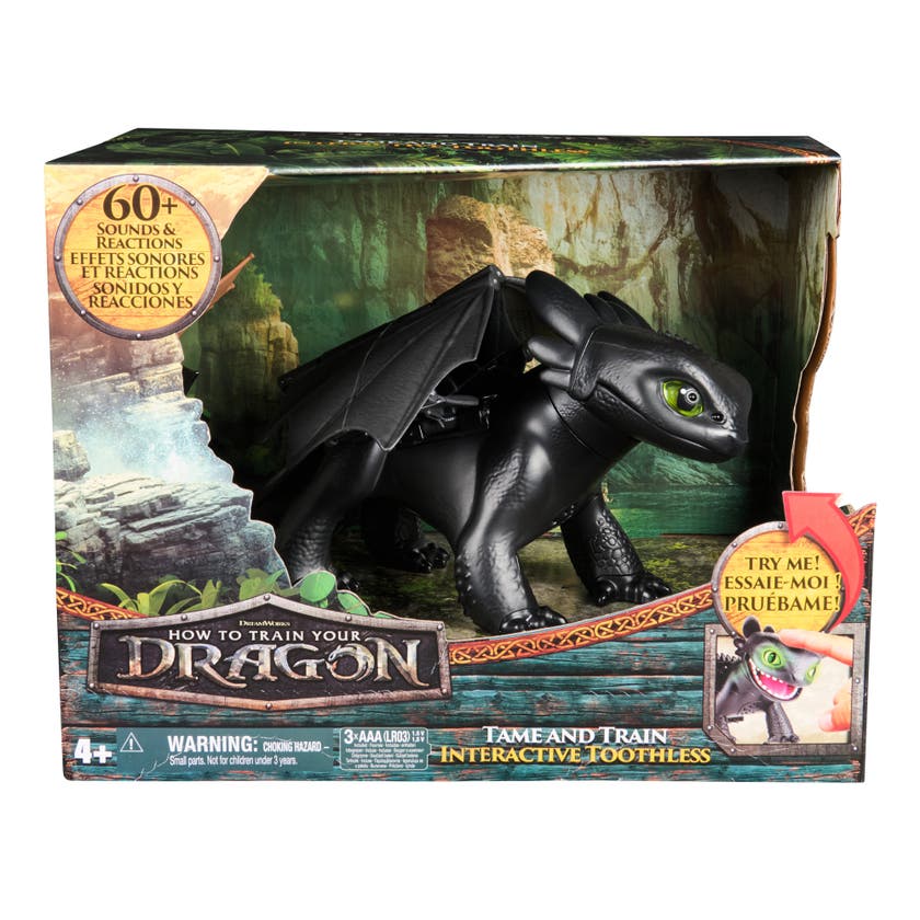 Dragons Film Temme og Trene Interaktiv Toothless