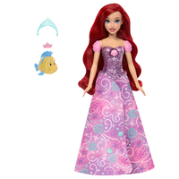 Disney Princess Ariel forvandlingsdukke