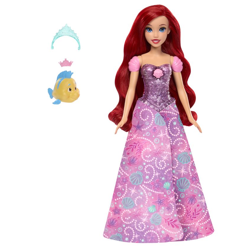 Disney Princess Ariel forvandlingsdukke