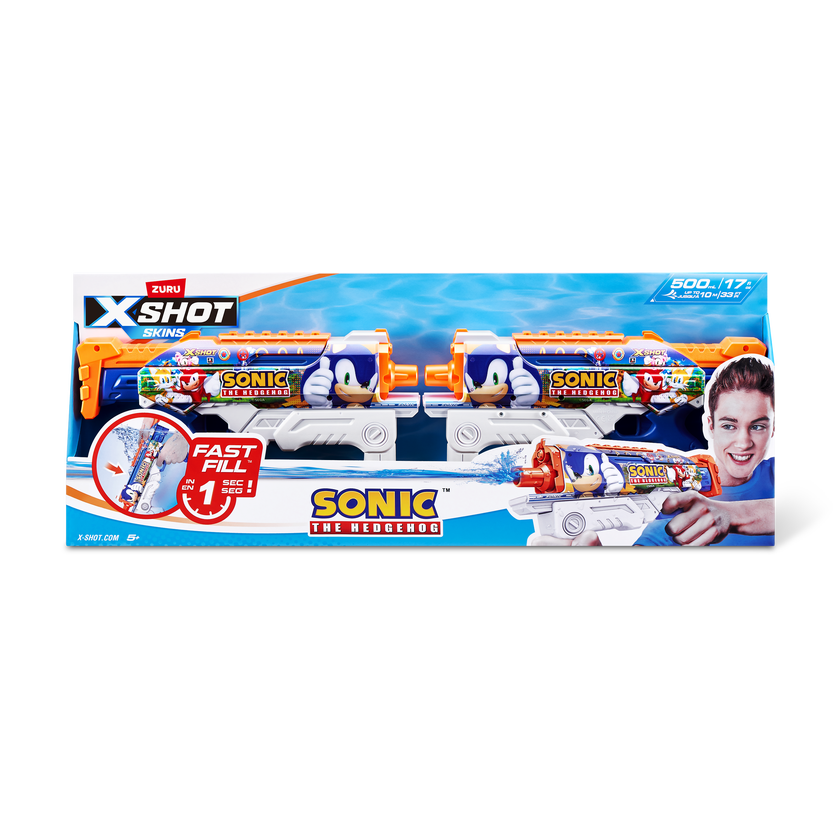 XSHOT Water RASK PÅFYLLING SKALLER Sonic 2-pakning
