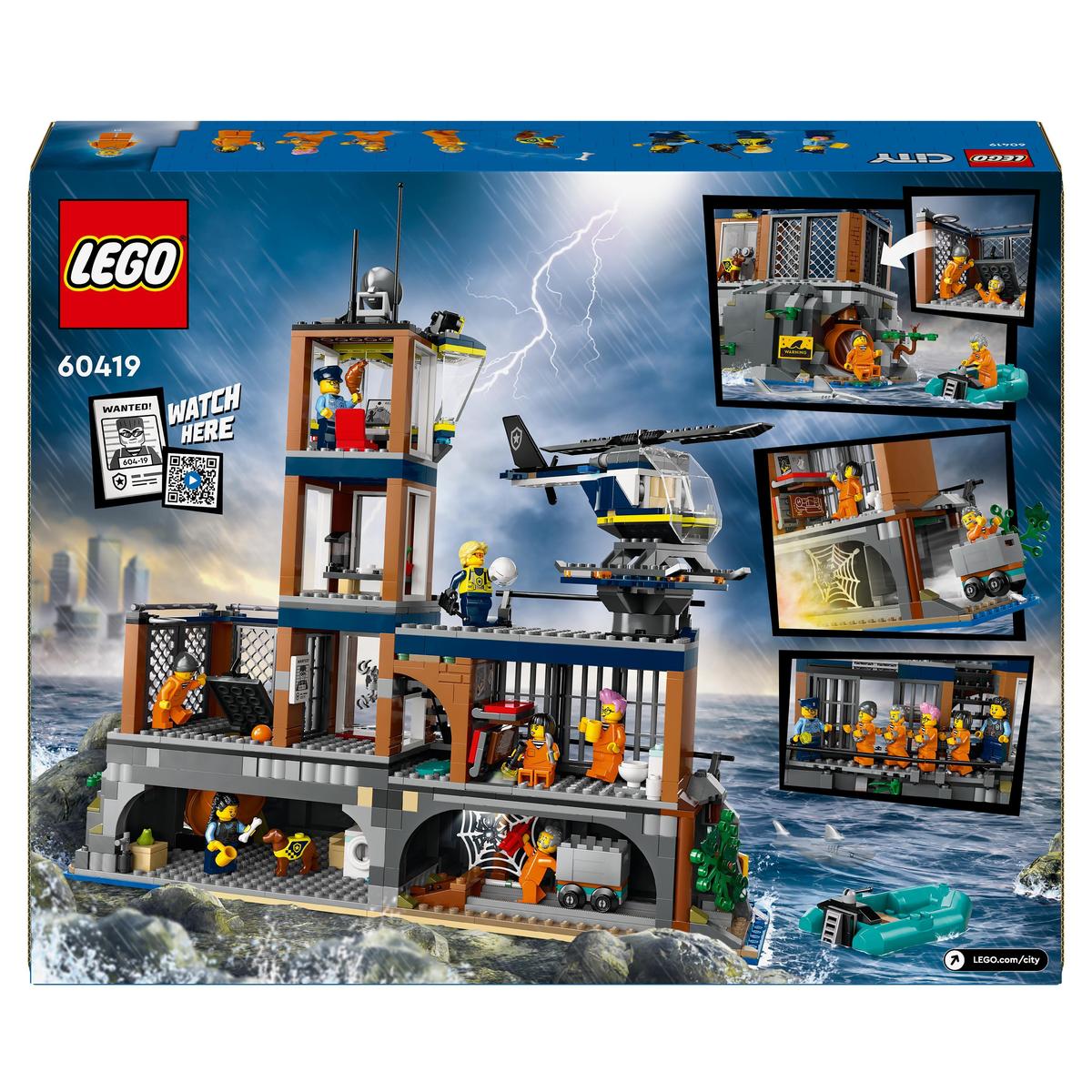 LEGO City 60419, Politiets fengseløy
