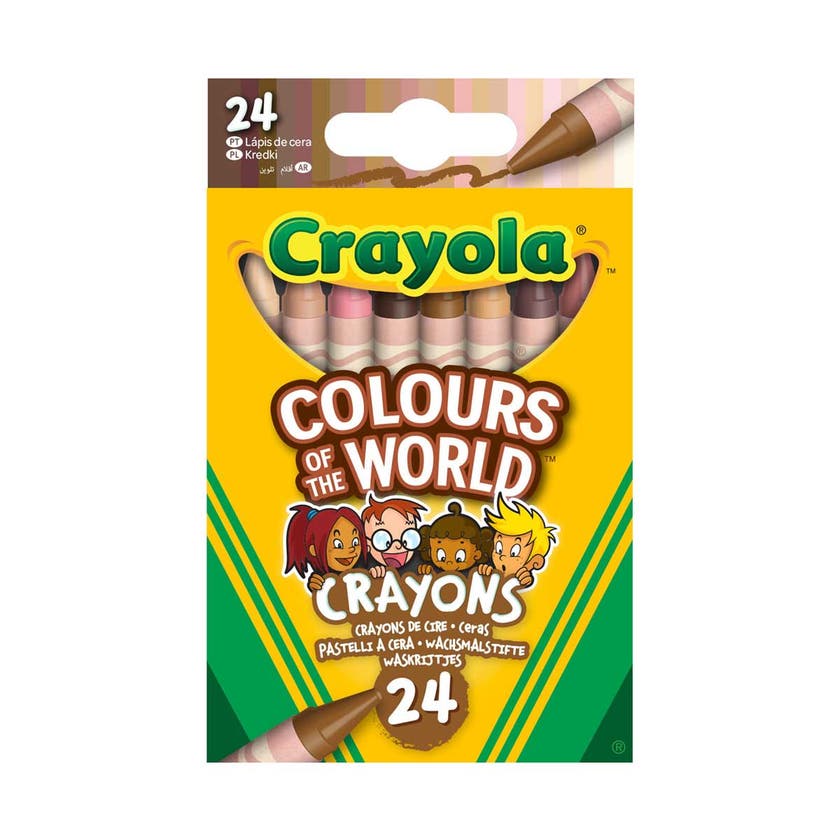 Crayola 24 Colours Of The World - Voksblyanter
