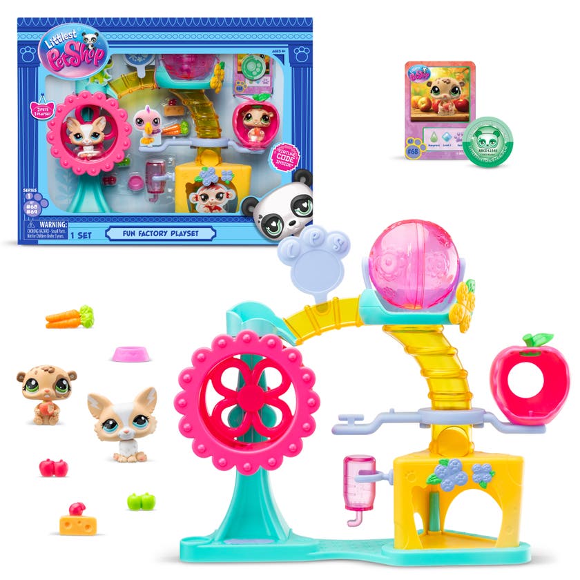 Littlest Petshop, Fun Factory Playground Lekesett
