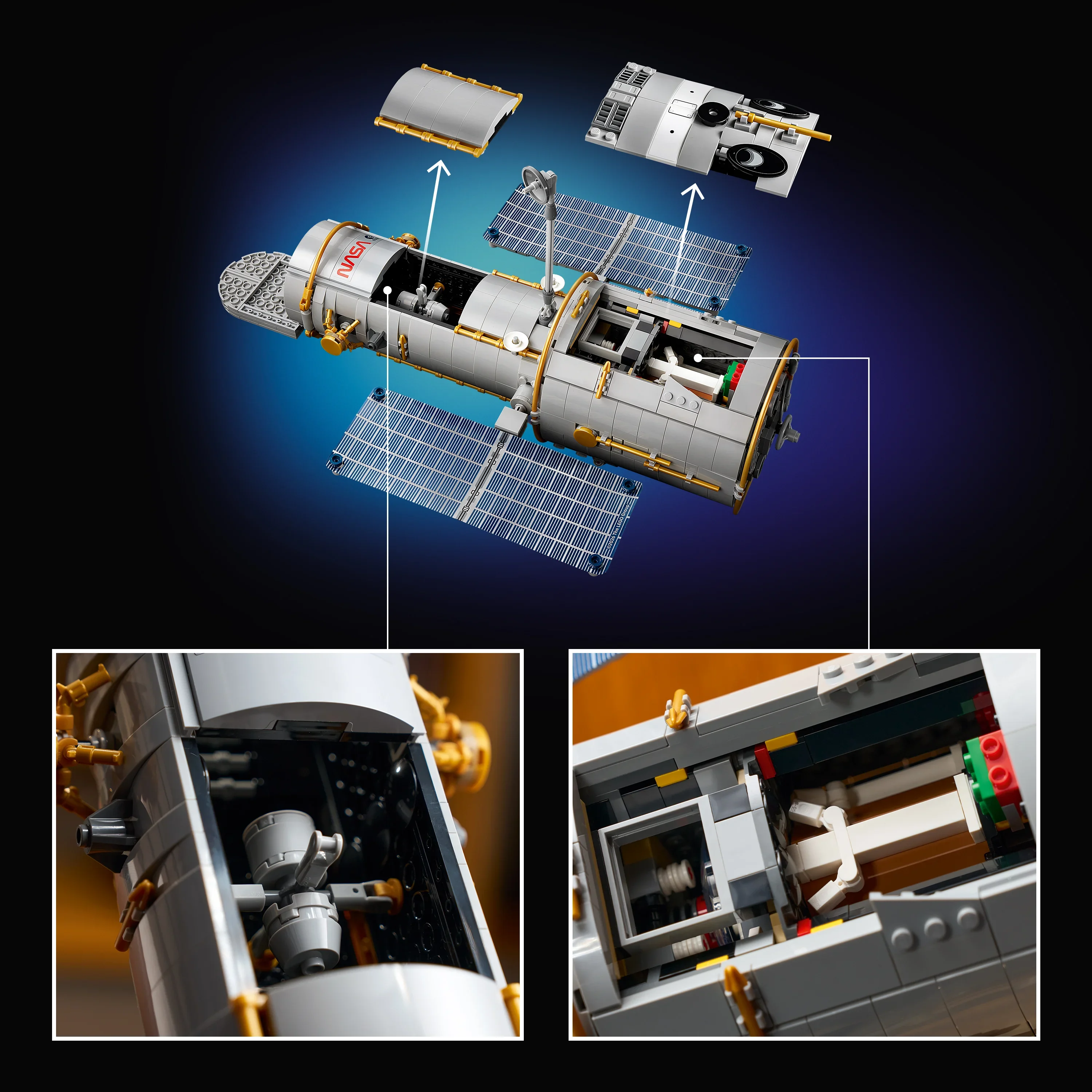 LEGO® Icons Romteleskopet Hubble 11382