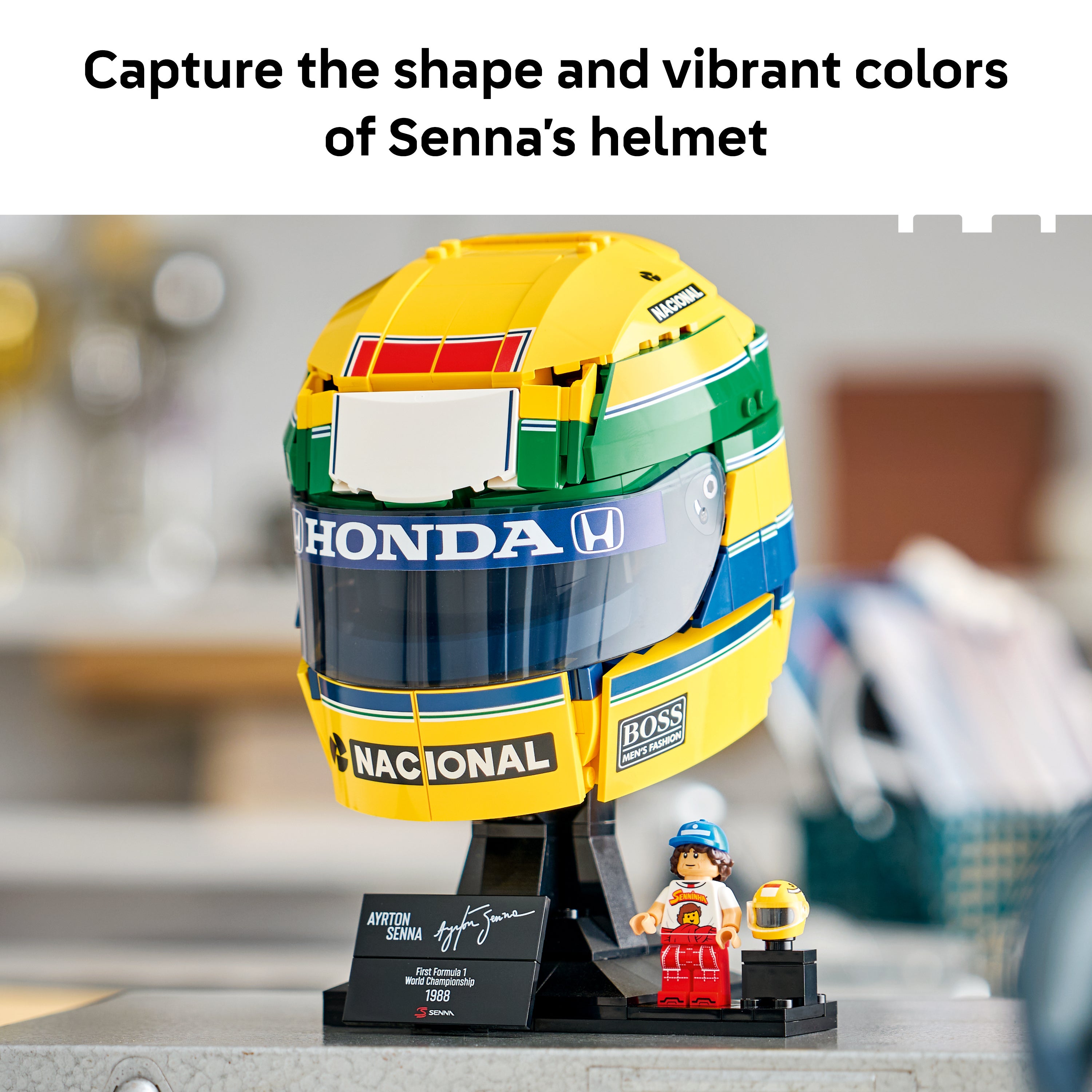 LEGO® Editions Ayrton Sennas hjelm 43024